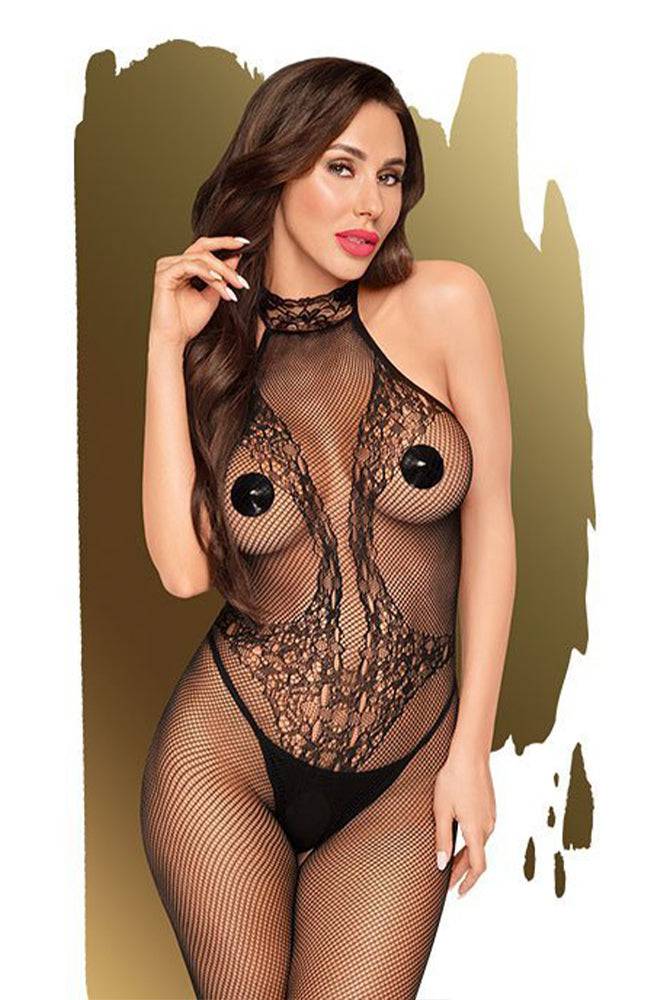 Penthouse Lingerie - First Lady Bodystocking - Black - Stag Shop