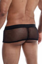 MaleBasics - Fishnet Boxer - Black - Stag Shop