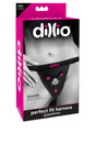 Pipedream - Dillio - Perfect Fit Strap-On Harness - Black/Pink - Stag Shop