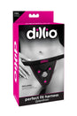 Pipedream - Dillio - Perfect Fit Strap-On Harness - Black/Pink - Stag Shop