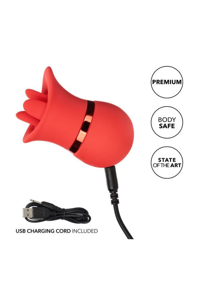 Cal Exotics - French Kiss - Suck & Play Interchangeable Set - Red - Stag Shop