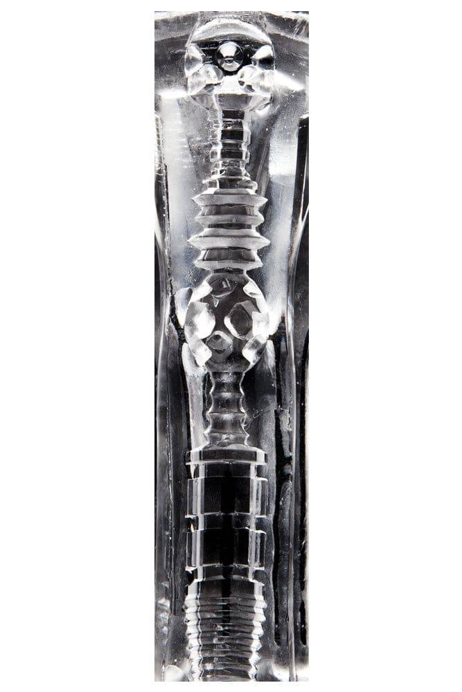 Fleshjack - GO - Torque Ice - Anal Masturbator - Clear - Stag Shop