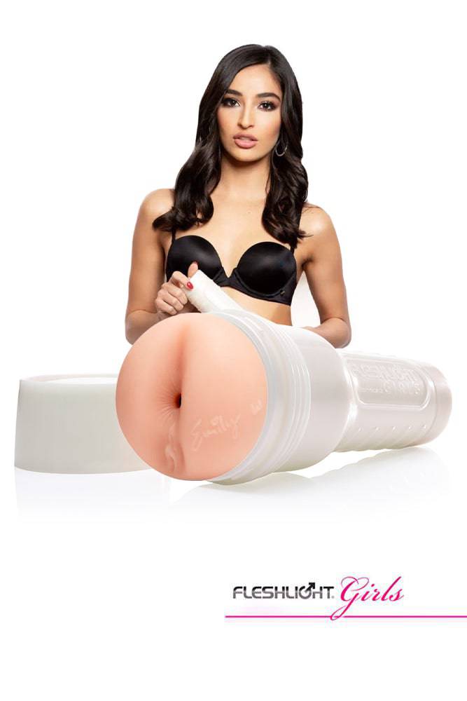 Fleshlight - Girls - Emily Willis Smash: Custom Anal Masturbator - Stag Shop
