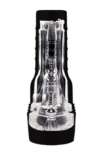Fleshjack - GO - Torque Ice - Anal Masturbator - Clear - Stag Shop