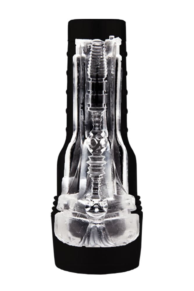 Fleshjack - GO - Torque Ice - Anal Masturbator - Clear - Stag Shop