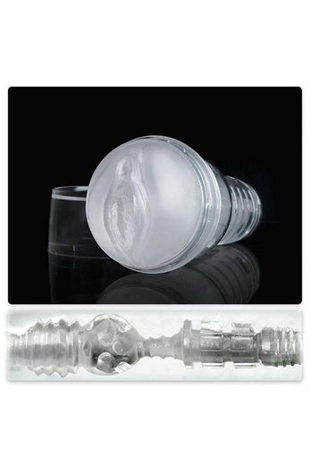 Fleshlight - Ice - Lady - See-Thru Pussy Masturbator - Stag Shop