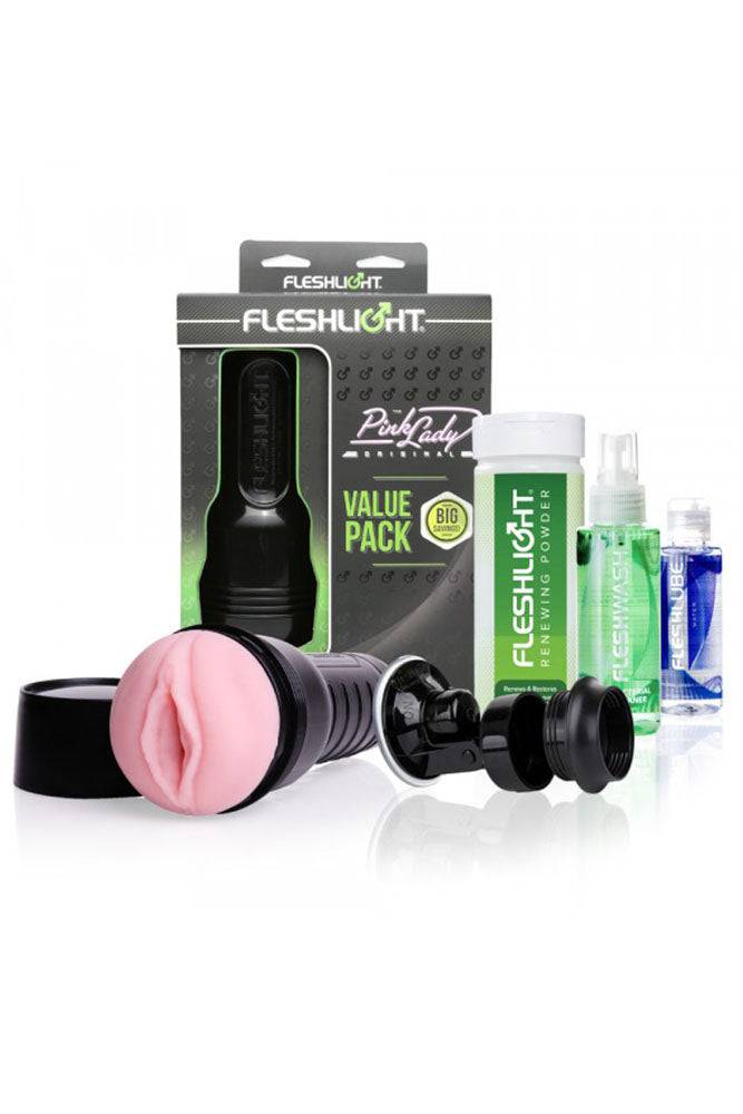 Fleshlight - Original Pink Lady Value Pack - Pussy Masturbator - Stag Shop