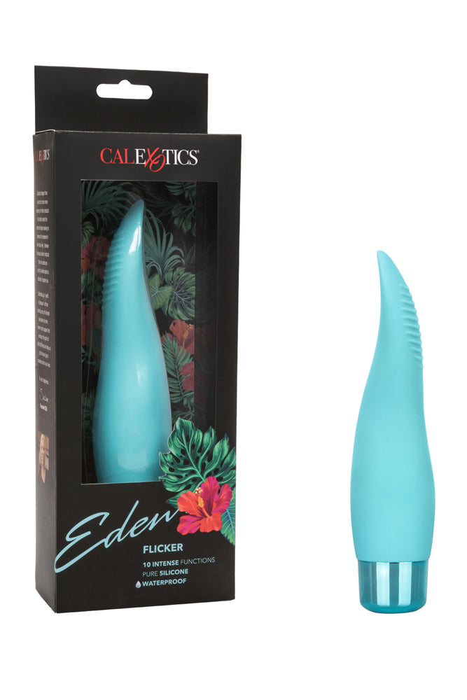 Cal Exotics - Eden - Flicker Vibrator - Teal - Stag Shop