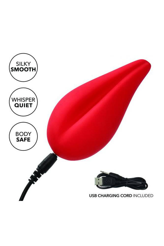 Cal Exotics - Red Hot - Flicker Vibrator - Red - Stag Shop