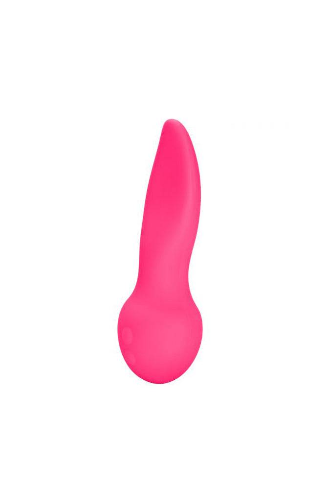 Cal Exotics - Mini Marvels - Silicone Marvelous Flicker Vibrator - Pink - Stag Shop
