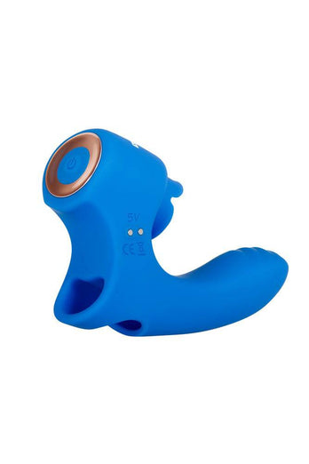 Evolved - Gender X - Flick It Finger Vibrator - Blue - Stag Shop
