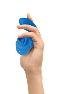 Thumbnail for Evolved - Gender X - Flick It Finger Vibrator - Blue - Stag Shop