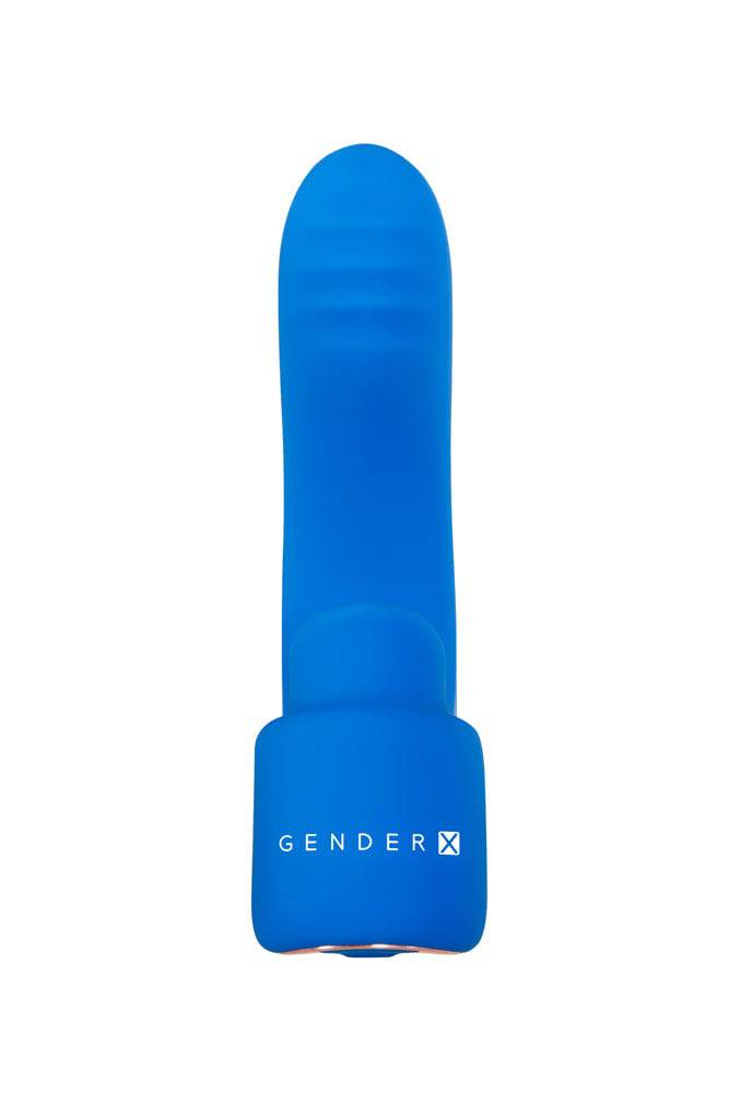 Evolved - Gender X - Flick It Finger Vibrator - Blue - Stag Shop