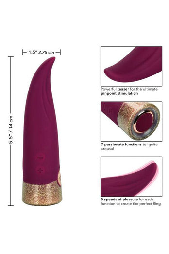 Jopen - Starstruck - Fling Vibrator - Purple - Stag Shop