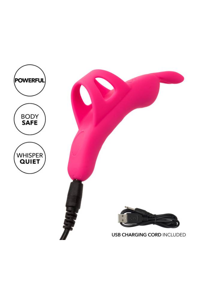 Cal Exotics - Neon Vibes - The Flirty Finger Vibe - Pink - Stag Shop