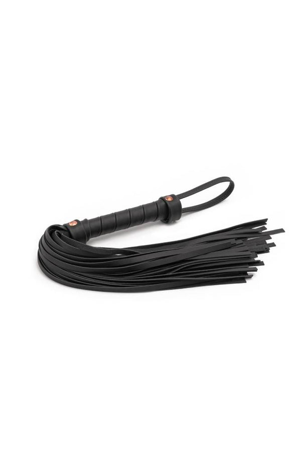NS Novelties - Bondage Couture - Flogger - Black - Stag Shop