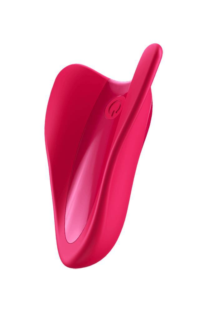 Satisfyer - High Fly - Silicone Finger Vibrator - Red - Stag Shop