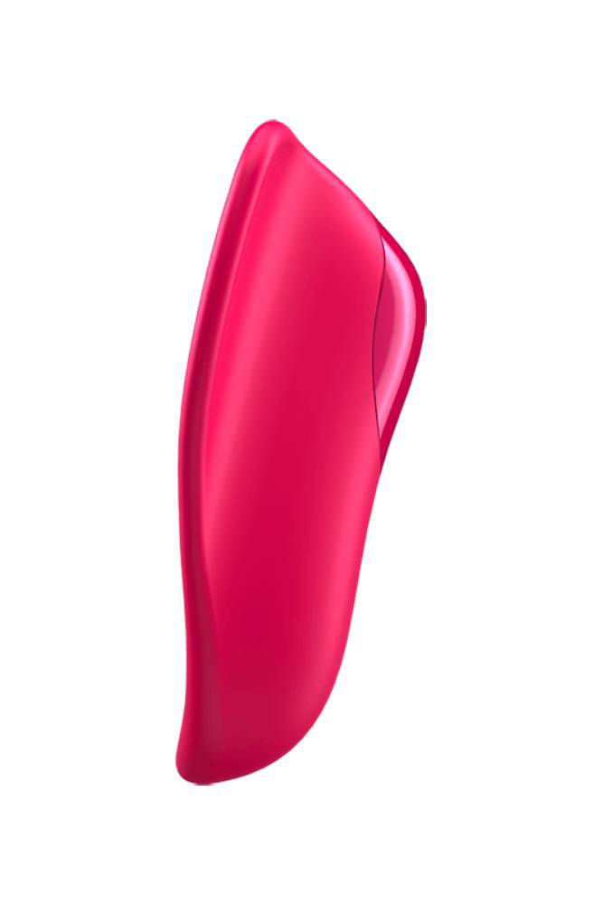 Satisfyer - High Fly - Silicone Finger Vibrator - Red - Stag Shop