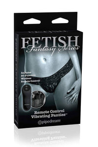 Thumbnail for Pipedream - Fetish Fantasy Limited Edition - Remote Control Vibrating Panties - Black - Stag Shop