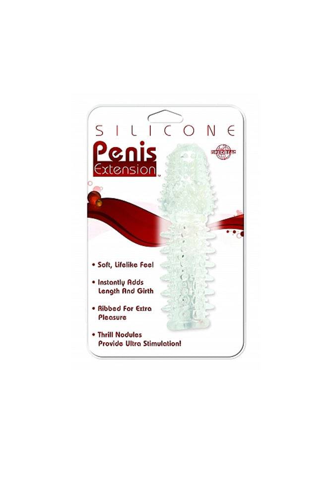 Pipedream - Silicone Penis Extension - Clear - Stag Shop