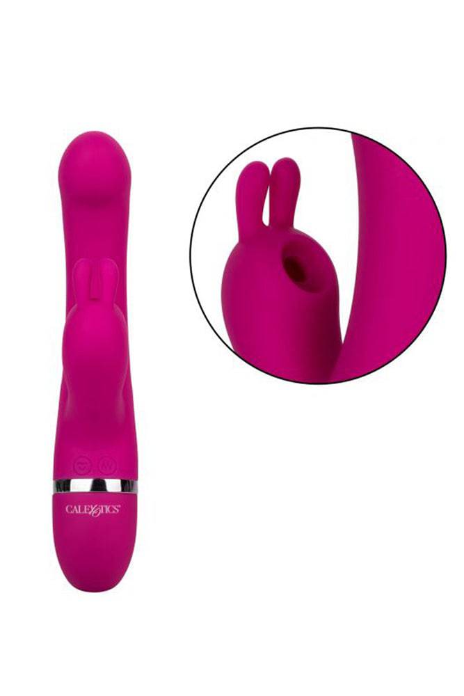Cal Exotics - Foreplay Frenzy - Bunny Kisser Vibrator - Purple - Stag Shop