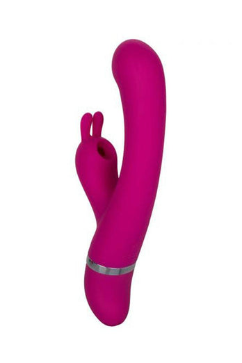 Cal Exotics - Foreplay Frenzy - Bunny Kisser Vibrator - Purple - Stag Shop