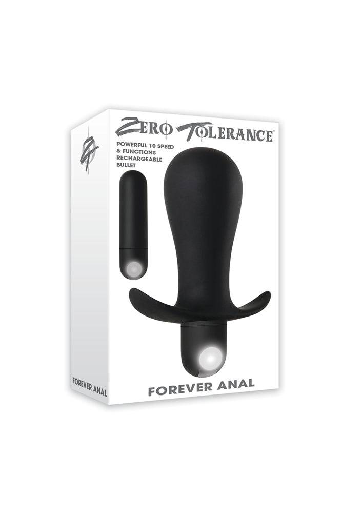 Zero Tolerance - Forever Anal Butt Plug - Black - Stag Shop