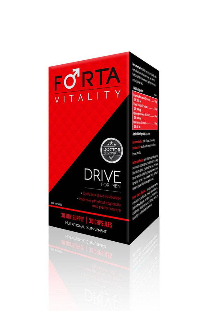 Forta - Vitality DRIVE - For Men - 30 caps - Stag Shop