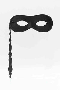 Thumbnail for Forum Novelties - Masquerade Mask on a Stick - Black - Stag Shop