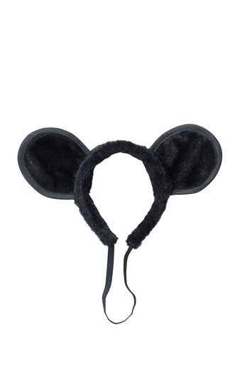 Forum Novelties - Mouse/Cat Ear Headband - Black - Stag Shop