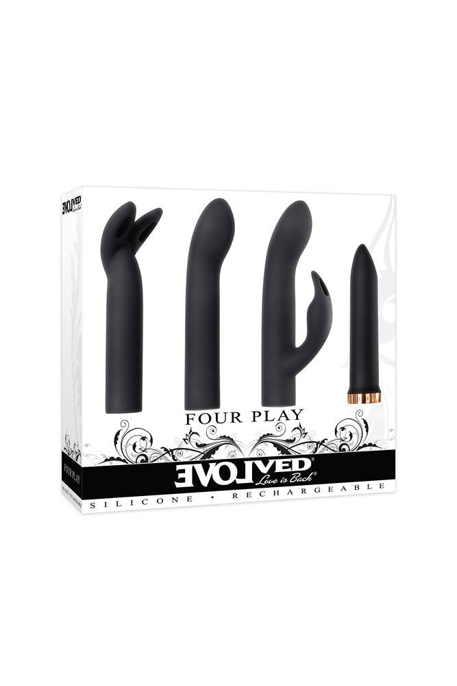 Evolved - Four Play Bullet Vibrator Kit - Stag Shop