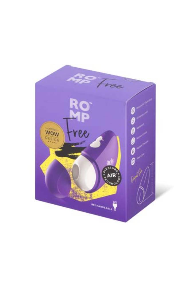 Romp - Free Clitoral Stimulator - Purple - Stag Shop