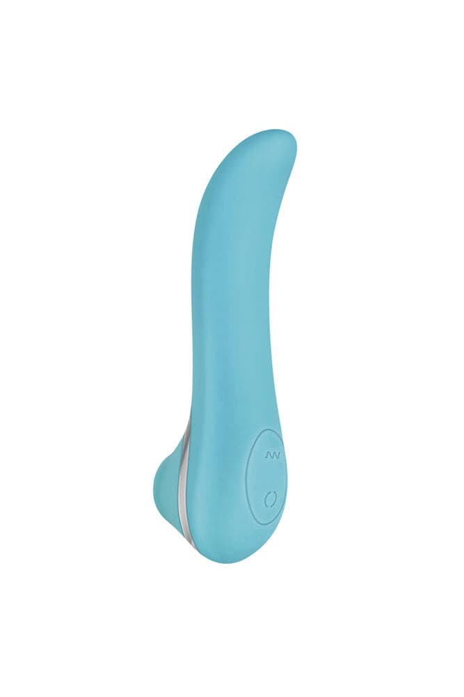 Adam & Eve - The French Kiss-Her Clit Stimulator - Teal | Stag Shop Adam & Eve - The French Kiss-Her Clit Stimulator - Teal | Stag Shop