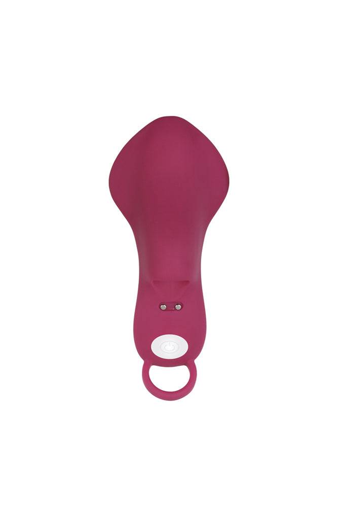 Evolved - Frisky Finger Vibrator - Burgundy - Stag Shop