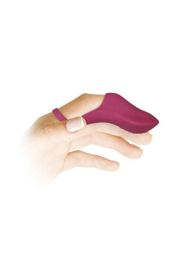 Evolved - Frisky Finger Vibrator - Burgundy - Stag Shop