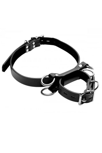 XR Brands - Strict - Frog Tie - Kneeling Bondage Restraint System - Stag Shop