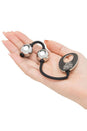 Lovehoney - Fifty Shades of Grey - Inner Goddess Mini Pleasure Weighted Kegel Balls - Silver - 85g - Stag Shop