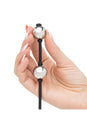Lovehoney - Fifty Shades of Grey - Inner Goddess Mini Pleasure Weighted Kegel Balls - Silver - 85g - Stag Shop