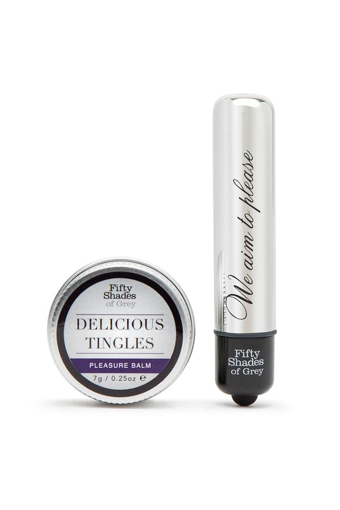 Lovehoney - Fifty Shades of Grey - Pleasure Overload Bullet & Balm Kit - Stag Shop