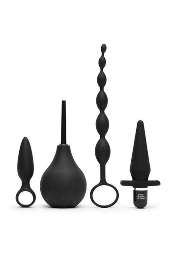 Lovehoney - Fifty Shades of Grey - Pleasure Overload Take it Slow Kit Anal Play Kit - Stag Shop