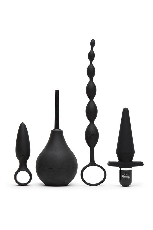 Lovehoney - Fifty Shades of Grey - Pleasure Overload Take it Slow Kit Anal Play Kit - Stag Shop