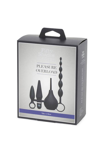 Lovehoney - Fifty Shades of Grey - Pleasure Overload Take it Slow Kit Anal Play Kit - Stag Shop