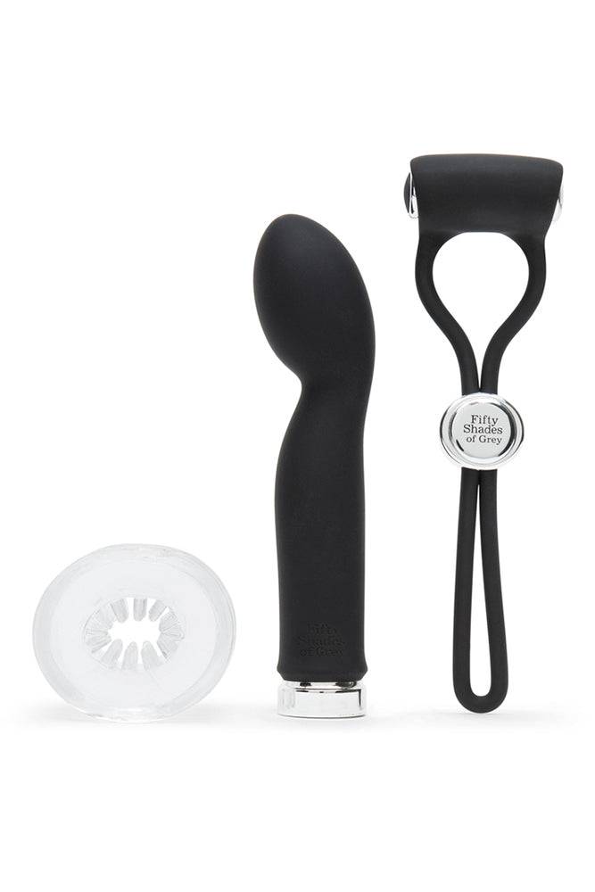 Lovehoney - Fifty Shades of Grey - Pleasure Overload Wicked Weekend Kit for Him - Stag Shop