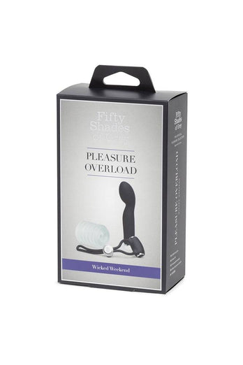 Lovehoney - Fifty Shades of Grey - Pleasure Overload Wicked Weekend Kit for Him - Stag Shop
