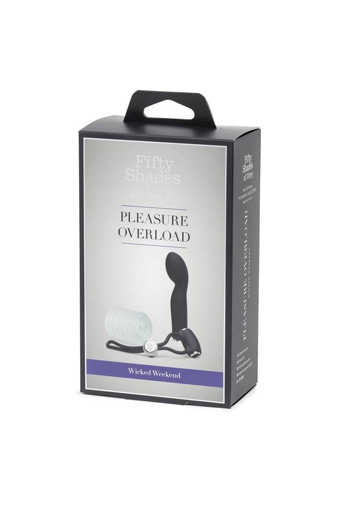 Lovehoney - Fifty Shades of Grey - Pleasure Overload Wicked Weekend Kit for Him - Stag Shop