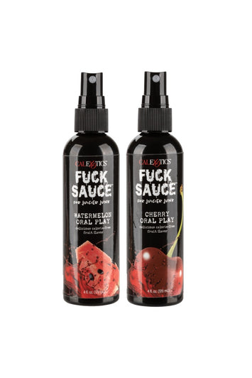 Cal Exotics - Fuck Sauce Flavoured Oral Play Lubricant - 4oz - Assorted Flavours - Stag Shop