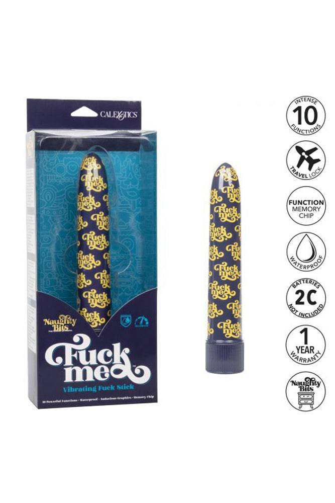 Cal Exotics - Naughty Bits - 'Fuck Me' Vibrator - Stag Shop