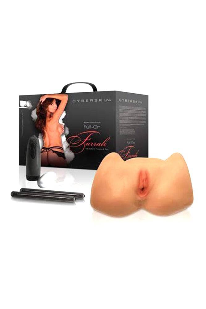 Topco - Celebrity - Full-On Farrah Vibrating Pussy & Ass Masturbator - Stag Shop