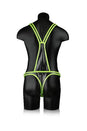 Ouch by Shots - Full Body Harness with Jock Strap - Glow in the Dark - Stag Shop