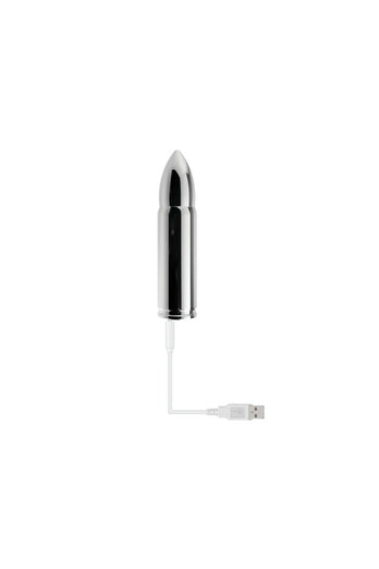Zero Tolerance - Full Metal Love Bullet Vibrator - Silver - Stag Shop